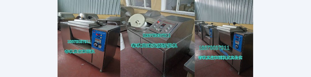 多型号纯肉肠斩拌机 鱼豆腐斩拌机 诸城实力斩拌